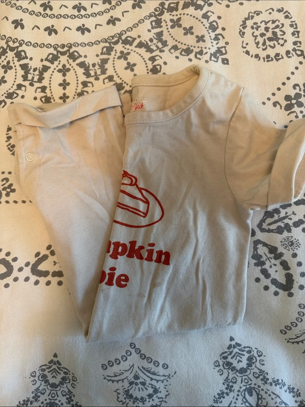 Pumpkin Pie Graphic Baby Romper - 18 Months